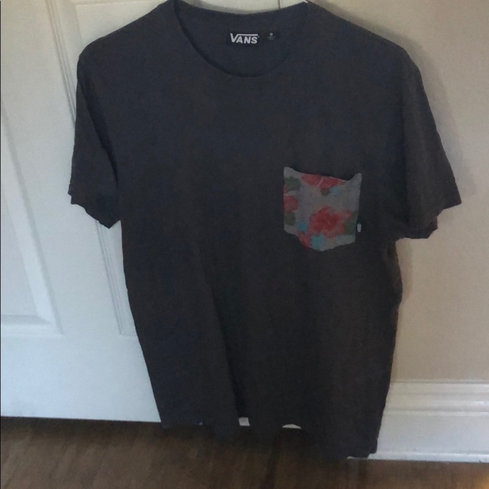 Vans Floral Pocket T Shirt